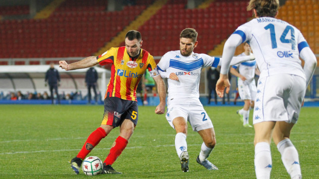 LECCE STAGIONE 2020-2021 LECCE-BRESCIA 09/02/2021 TIRO LUCIONI MICHEL CAPUTO/SILPRESS