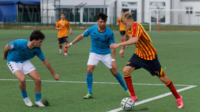LECCE PRIMAVERA STAGIONE 2020-2021 LECCE-BENEVENTO 27/03/2021 AZIONE FELICI MICHEL CAPUTO/SILPRESS