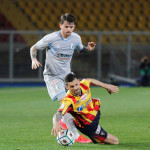 LECCE STAGIONE 2020-2021 LECCE-V.ENTELLA 02/03/2021 FALLO SU MAGGIO MICHEL CAPUTO/SILPRESS
