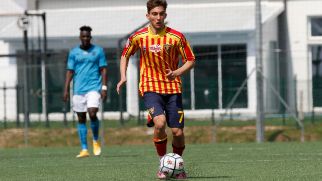 LECCE PRIMAVERA STAGIONE 2020-2021 LECCE-BENEVENTO 27/03/2021 MACRI' MICHEL CAPUTO/SILPRESS