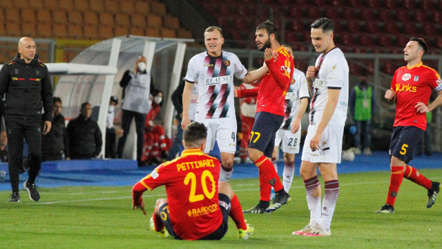 LECCE STAGIONE 2020-2021 LECCE-SALERNITANA 02/04/2021 RISSA MICHEL CAPUTO/SILPRESS