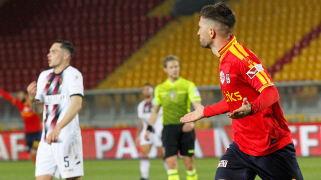 LECCE STAGIONE 2020-2021 LECCE-SALERNITANA 02/04/2021 PETTINARI MICHEL CAPUTO/SILPRESS