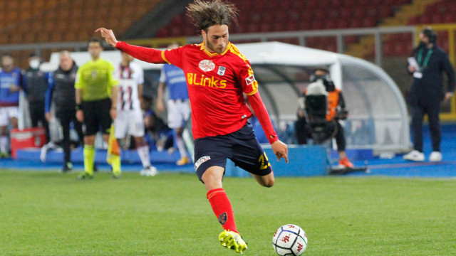 LECCE STAGIONE 2020-2021 LECCE-SALERNITANA 02/04/2021 GALLO MICHEL CAPUTO/SILPRESS