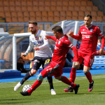 LECCE STAGIONE 2020-2021 LECCE-SPAL 10/04/2021 AZIONE MAJER MICHEL CAPUTO/SILPRESS