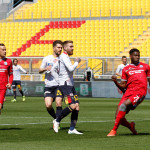 LECCE STAGIONE 2020-2021 LECCE-SPAL 10/04/2021 GOL MAJER MICHEL CAPUTO/SILPRESS