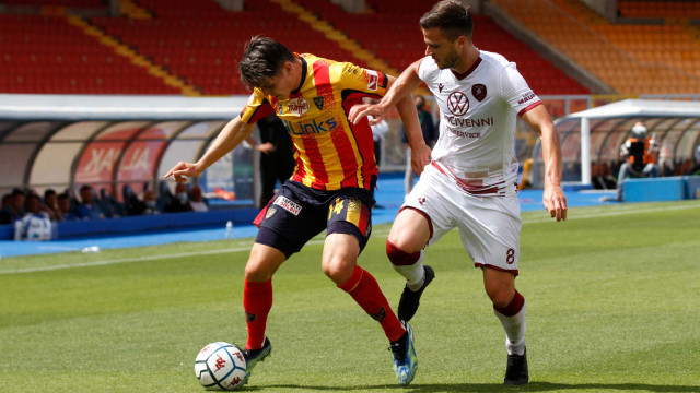 LECCE STAGIONE 2020-2021 LECCE-REGGINA 07/05/2021 AZIONE STEPINSKI MICHEL CAPUTO/SILPRESS