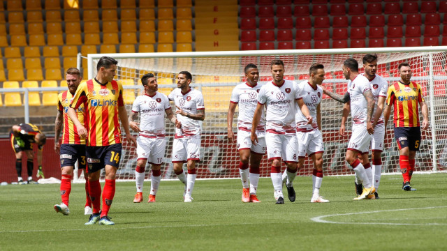 LECCE STAGIONE 2020-2021 LECCE-REGGINA 07/05/2021 ESULTANZA EDERA MICHEL CAPUTO/SILPRESS