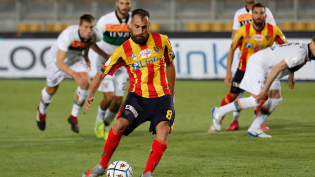 LECCE STAGIONE 2020-2021 LECCE-VENEZIA 20/05/2021 MANCOSU ERRORE MICHEL CAPUTO/SILPRESS