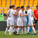 LECCE STAGIONE 2020-2021 LECCE-CITTADELLA 01/05/2021 ESULTANZA ROSAFIO MICHEL CAPUTO/SILPRESS