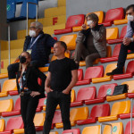 LECCE STAGIONE 2020-2021 LECCE-CITTADELLA 01/05/2021 STICCHI IN TRIBUNA MICHEL CAPUTO/SILPRESS