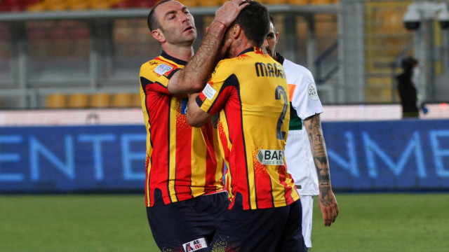 LECCE STAGIONE 2020-2021 LECCE-VENEZIA 20/05/2021 MAGGIO E LUCIONI MICHEL CAPUTO/SILPRESS