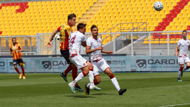 LECCE STAGIONE 2020-2021 LECCE-REGGINA 07/05/2021 GOL STEPINSKI MICHEL CAPUTO/SILPRESS