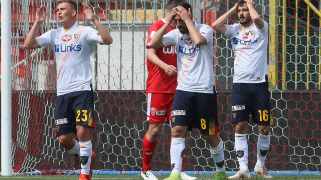 Monza 04 / 05 / 2021 campionato serie B K T 2020-21 - Giornata 36 Stadio U Power Stadium - Monza - Lecce , Moroni / Silpress nella foto - DELUSIONE
