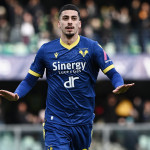 Db Verona 21/01/2023 - campionato di calcio serie A / Hellas Verona-Lecce / foto Daniele Buffa/Image Sport
nella foto: esultanza gol Fabio Depaoli