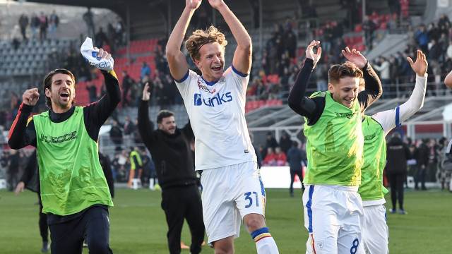 Db Cremona 04/02/2023 - campionato di calcio serie A / Cremonese-Lecce / foto Daniele Buffa/Image Sport
nella foto: Joel Voelkerling Persson