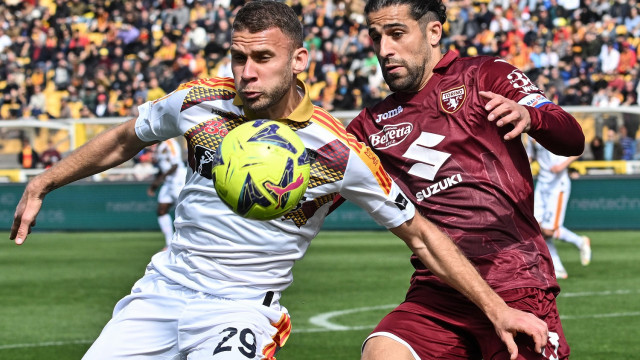 Ci Lecce 12/03/2023 - campionato di calcio serie A / Lecce-Torino / foto Carmelo Imbesi/Image Sport
nella foto: Alexis Blin-Ricardo Rodriguez