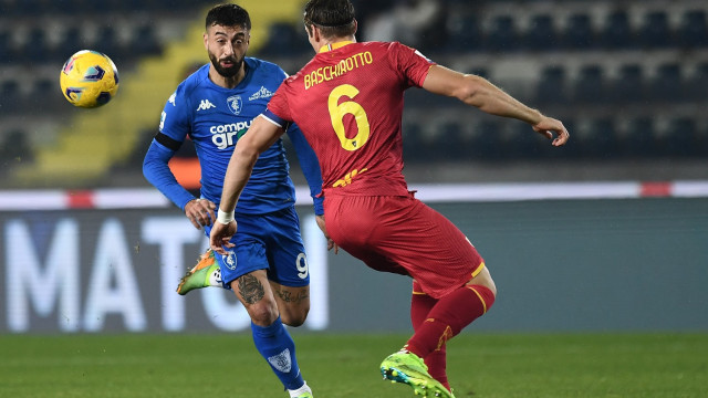 Mp Empoli 11/12/2023 - campionato di calcio serie A / Empoli-Lecce / foto Matteo Papini/Image Sport
nella foto: Francesco Caputo