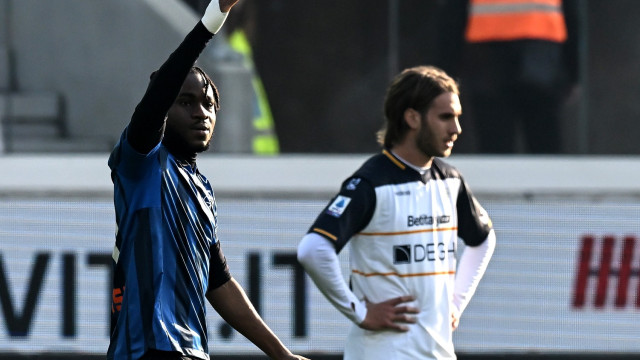 Db Bergamo 30/12/2023 - campionato di calcio serie A / Atalanta-Lecce / foto Daniele Buffa/Image Sport
nella foto: esultanza gol Ademola Olajade Lookman