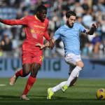 As Roma 14/01/2024 - campionato di calcio serie A / Lazio-Lecce / foto Antonello Sammarco/Image Sport
nella foto: Luis Alberto-Mohamed Kaba