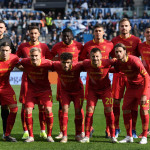 As Roma 14/01/2024 - campionato di calcio serie A / Lazio-Lecce / foto Antonello Sammarco/Image Sport
nella foto: formazione Lecce