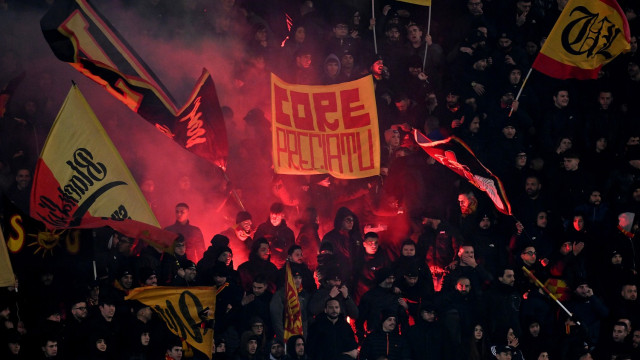 Ci Lecce 02/02/2024 - campionato di calcio serie A / Lecce-Fiorentina / foto Carmelo Imbesi/Image Sport
nella foto: tifosi Lecce