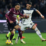 Ci Salerno 16/03/2024 - campionato di calcio serie A / Salernitana-Lecce / foto Carmelo Imbesi/Image Sport
nella foto: Roberto Piccoli-Iron Gomis