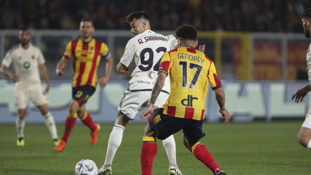 lecce roma el shaarawy