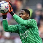 Mg Milano 06/04/2024 - campionato di calcio serie A / Milan-Lecce / foto Matteo Gribaudi/Image Sport
nella foto: Mike Maignan