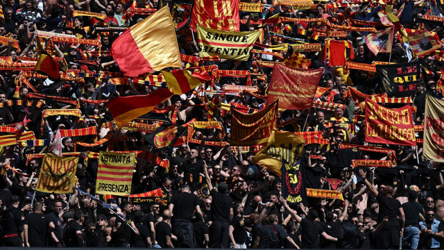sassuolo lecce tifosi trasferta Db Reggio Emilia 21/04/2024 - campionato di calcio serie A / Sassuolo-Lecce / foto Daniele Buffa/Image Sport
nella foto: tifosi Lecce sassuolo lecce