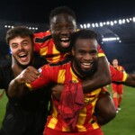 As Roma 25/05/2025 - campionato di calcio serie A / Lazio-Lecce / foto Antonello Sammarco/Image Sport
nella foto: Lassana Coulibaly-Mohamed Kaba