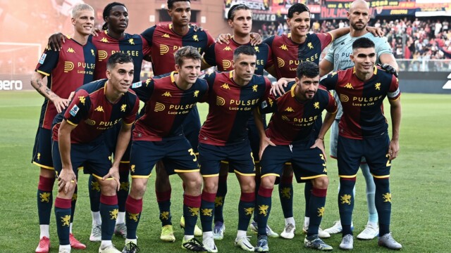 Mp Genova 23/08/2025 - campionato di calcio serie A / Genoa-Lecce / foto Matteo Papini/Image Sport
nella foto: formazione Genoa