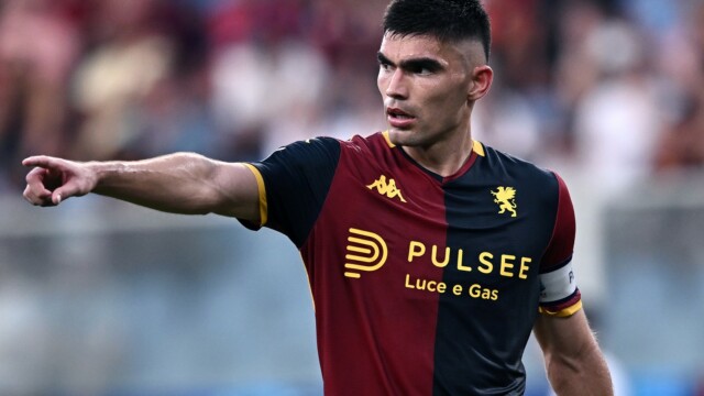 Mp Genova 23/08/2025 - campionato di calcio serie A / Genoa-Lecce / foto Matteo Papini/Image Sport
nella foto: Johan Vasquez