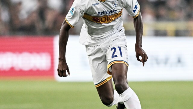 Mp Genova 23/08/2025 - campionato di calcio Serie A / Genoa-Lecce / foto Matteo Papini/Image Sport nella foto: Christ Owen Kouassi