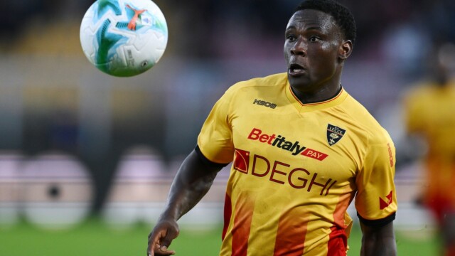 Ci Lecce 08/11/2025 - campionato di calcio serie A / Lecce-Hellas Verona / foto Carmelo Imbesi/Image Sport
nella foto: Lameck Banda