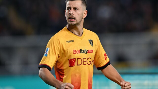 Ci Lecce 08/11/2025 - campionato di calcio serie A / Lecce-Hellas Verona / foto Carmelo Imbesi/Image Sport
nella foto: Ylber Ramadani