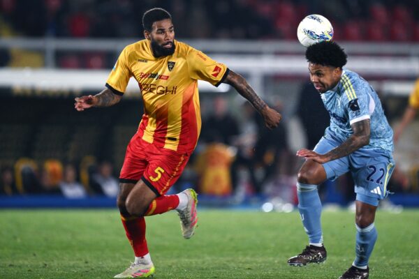 Ci Lecce 09/05/2026 - campionato di calcio serie A / Lecce-Juventus / foto Carmelo Imbesi/Image Sport
nella foto: Jamil Siebert-Weston McKennie
